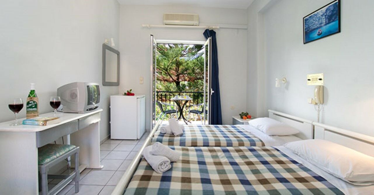Hotel Athina Karavomylos Exterior foto